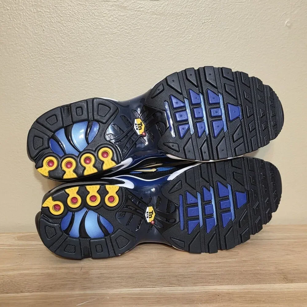 Nike Air Max Plus OG Hyper Blue Black 2024 DX0755-001 Sneakers Men's Size 9.5